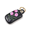 Printed 304 Stainless Steel Pendants STAS-B125-03A-G-2