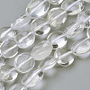 Natural Quartz Crystal Beads Strands G-Q952-09-8x10-1