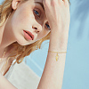 12Pcs 6 Styles Rack Plating Brass Pendants KK-BBC0023-99-5