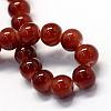 Baking Paint Imitation Jade Glass Round Bead Strands DGLA-Q021-10mm-11-2