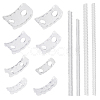 Transparent PVC Jewelry Resizing Tools DIY-WH0430-981-1