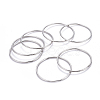 7Pcs 201 Stainless Steel Plain Bangle Sets Hand Polished for Women BJEW-L664-022C-P02-3