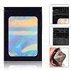 120Pcs 4 Style Rectangle Zip Top Plastic Glitter Holographic Bags OPP-SZ0001-02-3