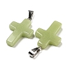 Synthetic Luminous Stone Dyed Pendants G-H308-06P-05-3