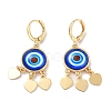Real 18K Gold Plated Brass Heart Chandelier Earrings EJEW-L269-048G-02-1