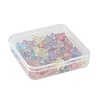 70Pcs 14 Colors Glass Pendants PALLOY-FS00052-6
