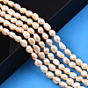 Natural Cultured Freshwater Pearl Beads Strands PEAR-N014-05A-6