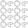Brass Snap Clasps KK-BBC0021-49S-1