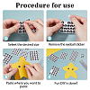 3 Sets 3 Styles Resin Self-adhesive Sticker DIY-FH0009-66-5