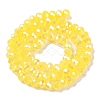 Baking Electroplate Glass Beads Strands DGLA-A039-J10mm-B23-2