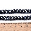 Electroplate Glass Beads Strands EGLA-N022-04A-A02-4