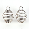 Non-Tarnish 304 Stainless Steel Wire Pendant STAS-Q238-035-1