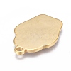 304 Stainless Steel Pendants STAS-F249-09G-2