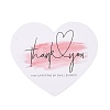 Coated Paper Thank You Greeting Card DIY-F120-03B-2