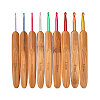 Bamboo Handle Head Crochet Hook Set PW-WG43581-01-1