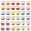 Olycraft 36Pcs 9 Colors Handmade Porcelain Beads PORC-OC0001-04-1