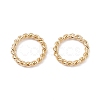 Brass Soldered Closed Jump Rings KK-K253-15B-02G-1