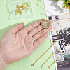 18Pcs 6 Styles Brass Chain Extender FIND-NB00002-3