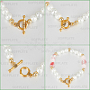 120Pcs Tibetan Style Alloy Toggle Clasps FIND-SP0001-21AG-6