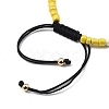 Adjustable Nylon Cord Braided Bead Bracelets BJEW-JB05480-01-3
