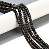 Natural Bronzite Beads Strands G-G084-C13-02-2