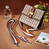 2Pcs 2 Style Stripe Pattern Nylon Fabric Bag Straps FIND-WR0003-93-5