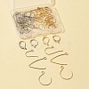 48Pcs 12 Style 304 Stainless Steel Leverback Earring Findings & Earring Hooks STAS-FS0001-28-2