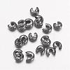Iron Crimp Beads Covers IFIN-H028-B-1