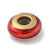 304 Stainless Steel Enamel European Beads STAS-U005-01A-G-2