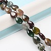 Natural Indian Agate Beads Strands G-K357-A18-01-2