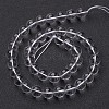 Synthetic Quartz Crystal Beads Strands GSR14mmA039-1-4