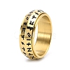 Rotatable Stainless Steel Finger Ring PW-WG27E87-15-1