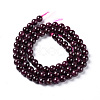 Natural Garnet Beads Strands G-G796-07A-2