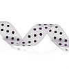 100 Yards Polka Dot Print Nylon Ribbons OCOR-G014-01E-3