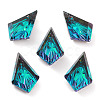 Embossed Glass Rhinestone Pendants GLAA-J101-01A-001BB-1