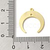Brass Pendants KK-P259-42G-3