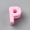 Acrylic European Beads OACR-WH0050-09P-1