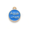 Alloy Enamel Pendants X-ENAM-S124-01A-02J-3