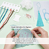 DIY Embroidery Flower Shape Sachet Pendant Decoration Kits DIY-WH0033-57B-3