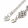 Alloy Bracelets & Anklets Making MAK-M027-06AS-2