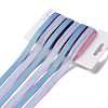 18 Yards 6 Styles Polyester Ribbon SRIB-Q022-C04-1
