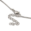 Rack Plating Brass Round Bib Necklaces for Women NJEW-C059-23P-1-3