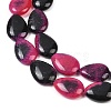 Two Tone Natural White Jade Beads Strands G-Z105-B01-01G-4