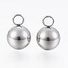 Tarnish Resistant 304 Stainless Steel Charm STAS-E146-01D-P-1