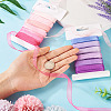 30 Yards 6 Colors Polyester Ribbon OCOR-TAC0028-06D-6