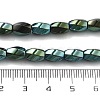 Electroplated Synthetic Non-magnetic Hematite Beads Strands G-P545-G02-02H-4