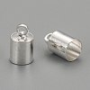 Brass Cord Ends KK-EC041-S-NF-1