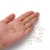 Brass Linking Rings KK-T037-02KC-NF-4
