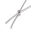 Tarnish Resistant Adjustable 304 Stainless Steel Slider Necklaces LS-MAK-L026-07A-P-2