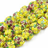 Handmade Lampwork Beads Strands LAMP-N021-015A-08-1